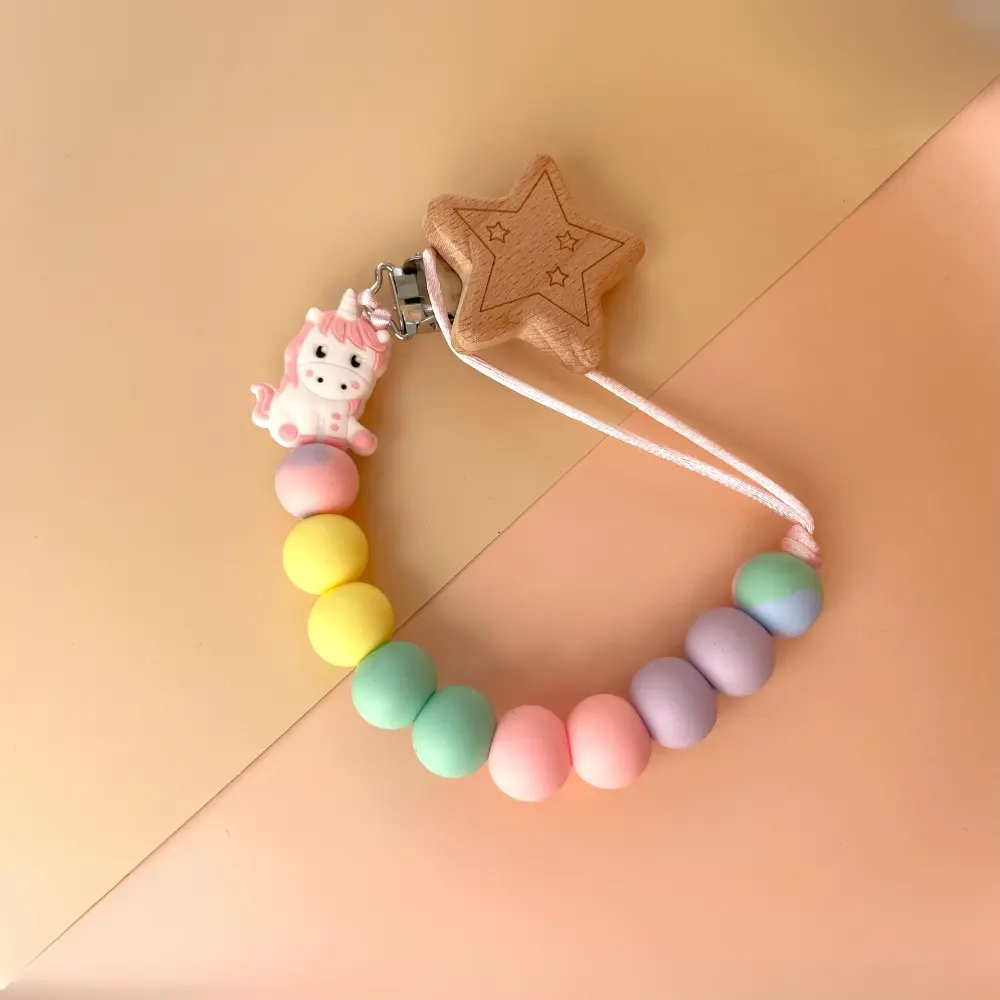 Magisches Einhorn - Schnullerkette